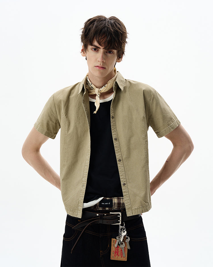 MADWITCH SHORT SLEEVE WORK SHIRT #CW1198N