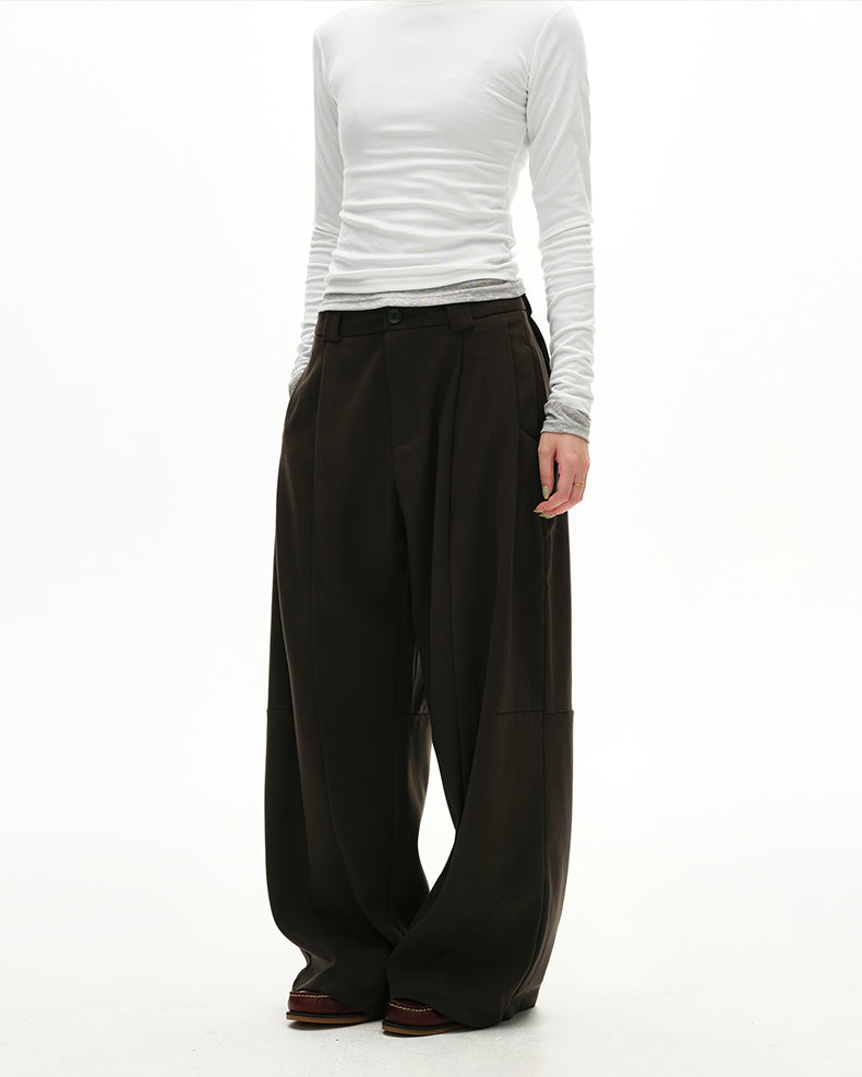 MADWITCH PLEAT DRAPE TROUSERS #UTU032