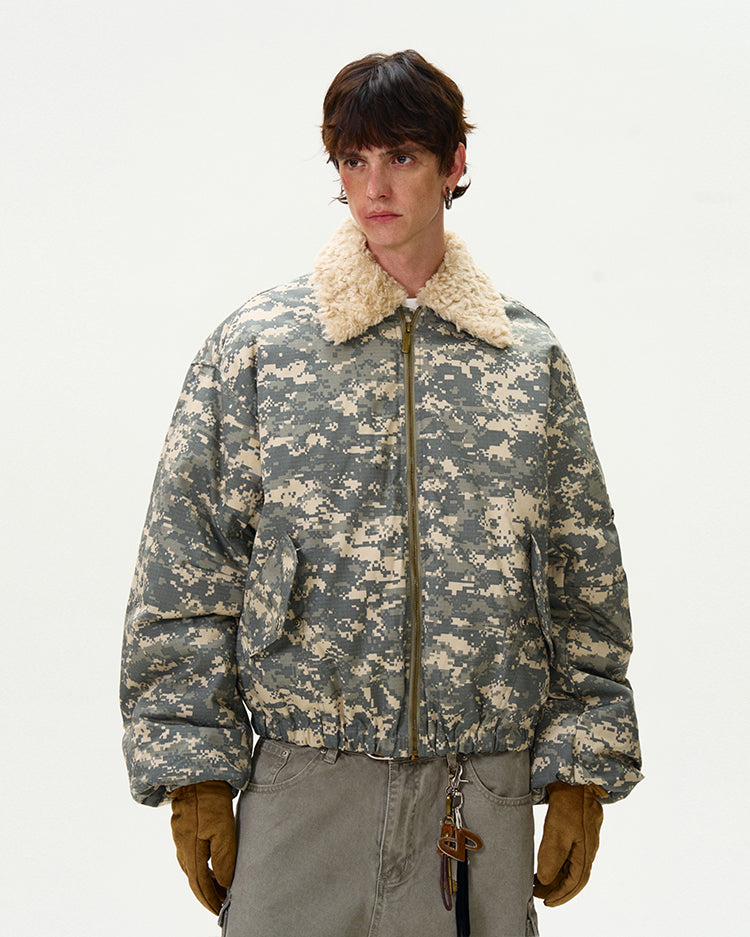 MADWITCH CAMOFLAGE BOMBER JACKET #0194