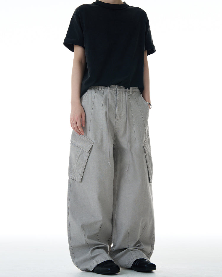 MADWITCH MULTI-POCKET CARGO PANTS #CK6616