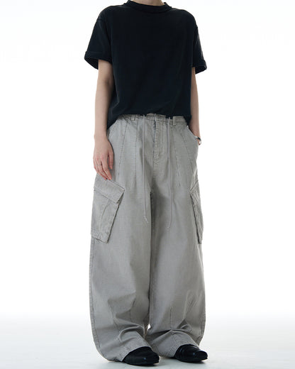 MADWITCH MULTI-POCKET CARGO PANTS #CK6616