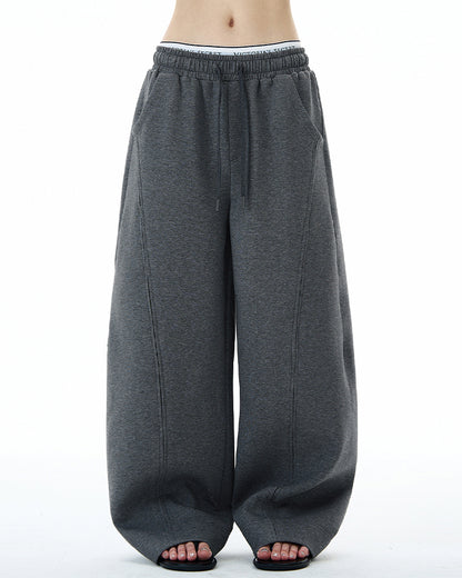 MADWITCH UNISEX DRAPEY STRUCTURED CASUAL PANTS #BNK171