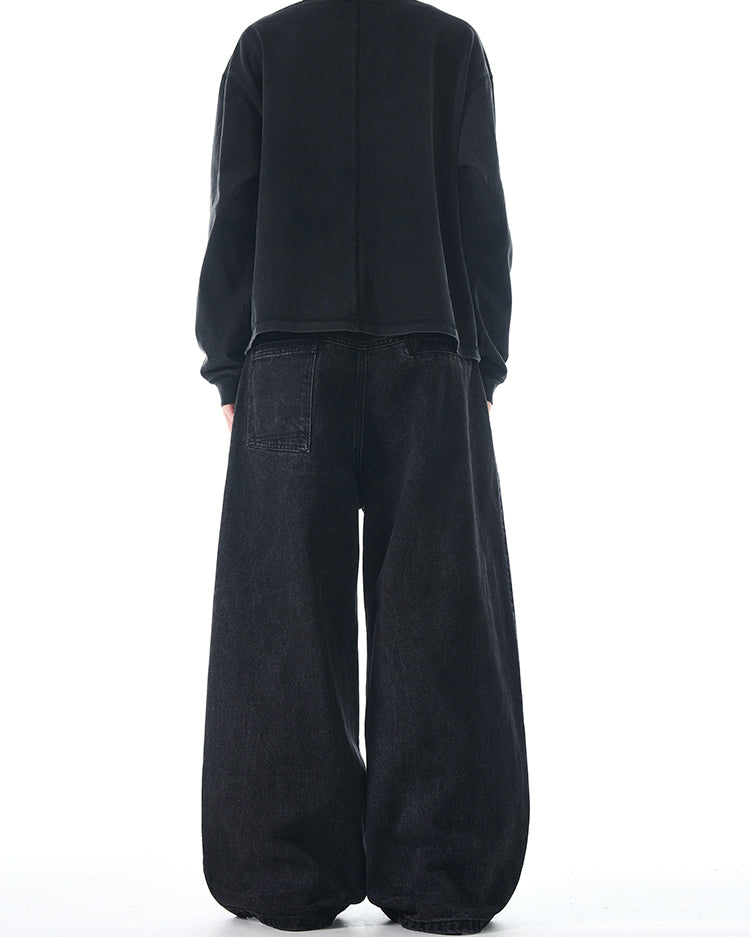 MADWITCH VINTAGE NICHE DENIM PANTS #G6633