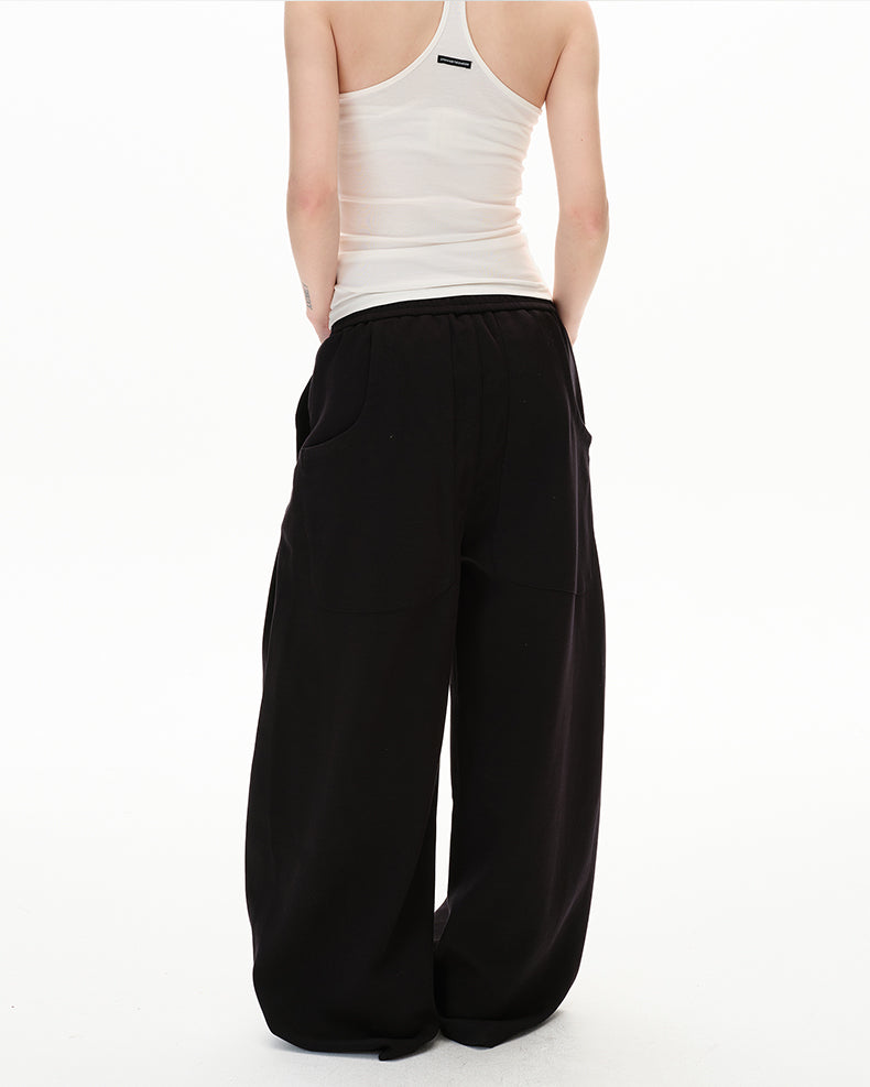 MADWITCH WRINKLE SLUNG TROUSERS #CK6631
