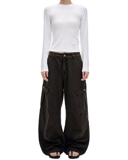 MADWITCH UTILITY BENT LEG PANTS #CK3557