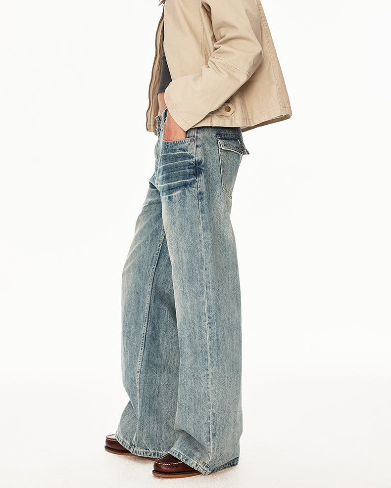 MADWIT VINTAGE HIGH STREET JEANS #CK5587