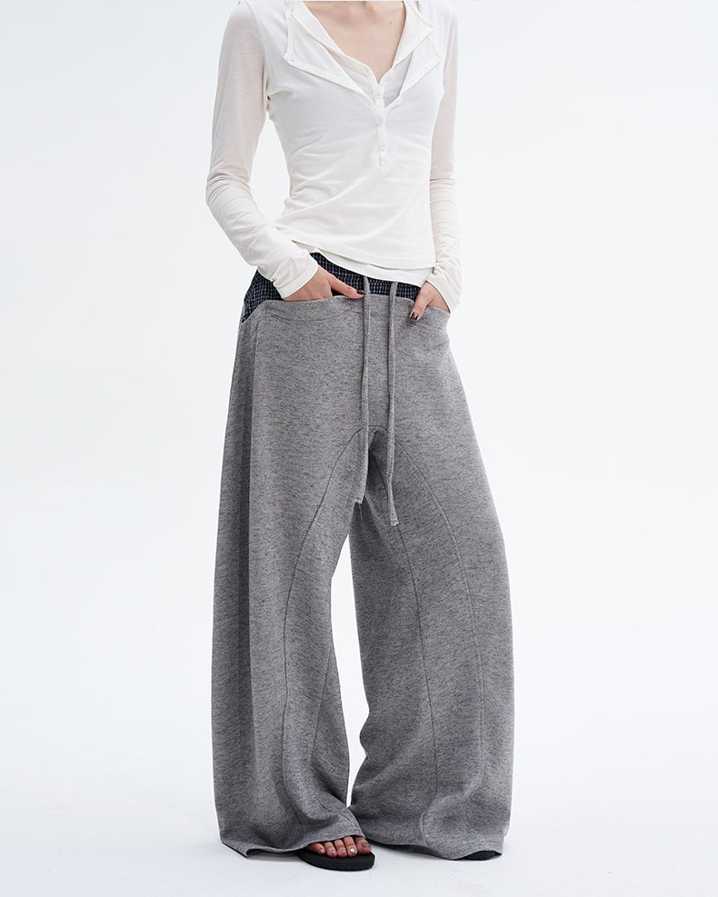 MADWITCH PATCH PLAID PANTS #C963