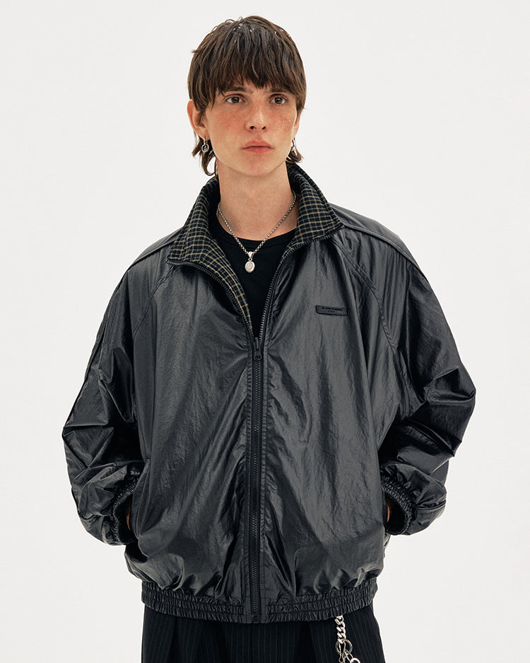 MADWITCH REVERSIBLE CHECK COAT #CW1281