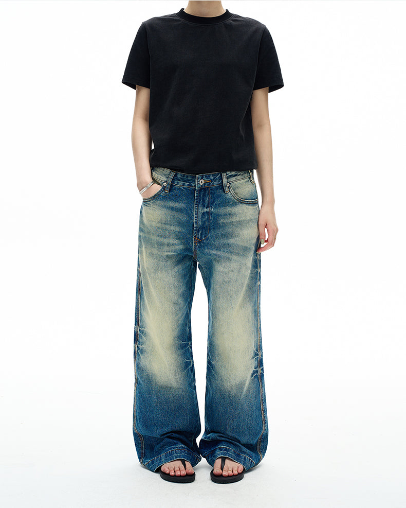 MADWITCH GRUNGE STRAIGHT DENIM #GPC5519