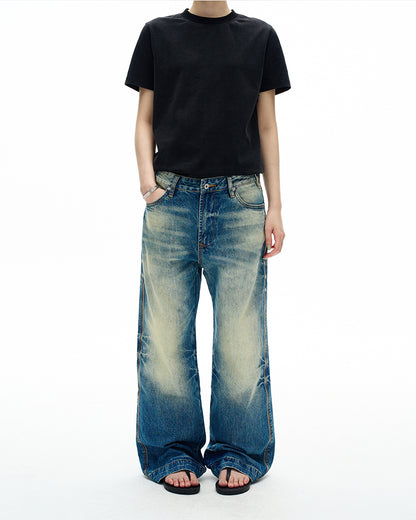 MADWITCH GRUNGE STRAIGHT DENIM #GPC5519