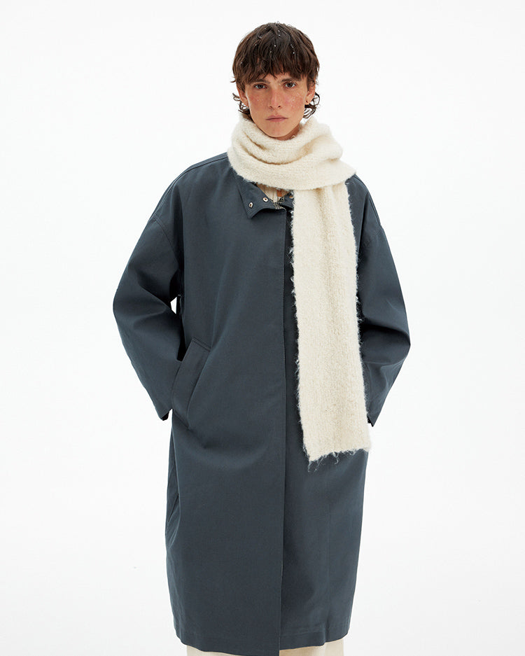 MADWITCH ATMOSPHERIC PLAID LONG COAT #NZ102