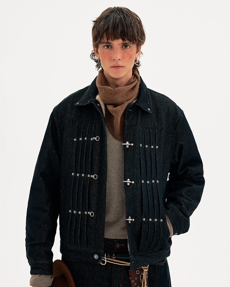 MADWITCH PLEAT CLASP DENIM #AW25160