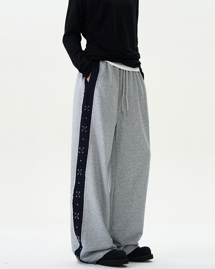 MADWITCH STRIPED CASUAL PANTS #CK6598