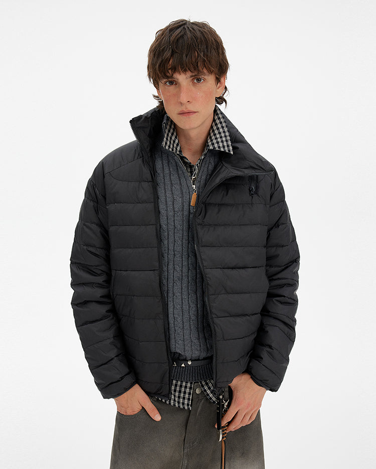 MADWITCH MINIMALIST ZIP PUFFER JACKET #BM313