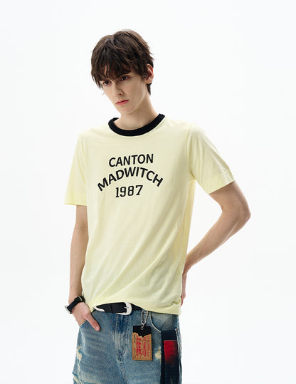 MADWITCH CREW NECK DROP SHOULDER TEE #MD4198