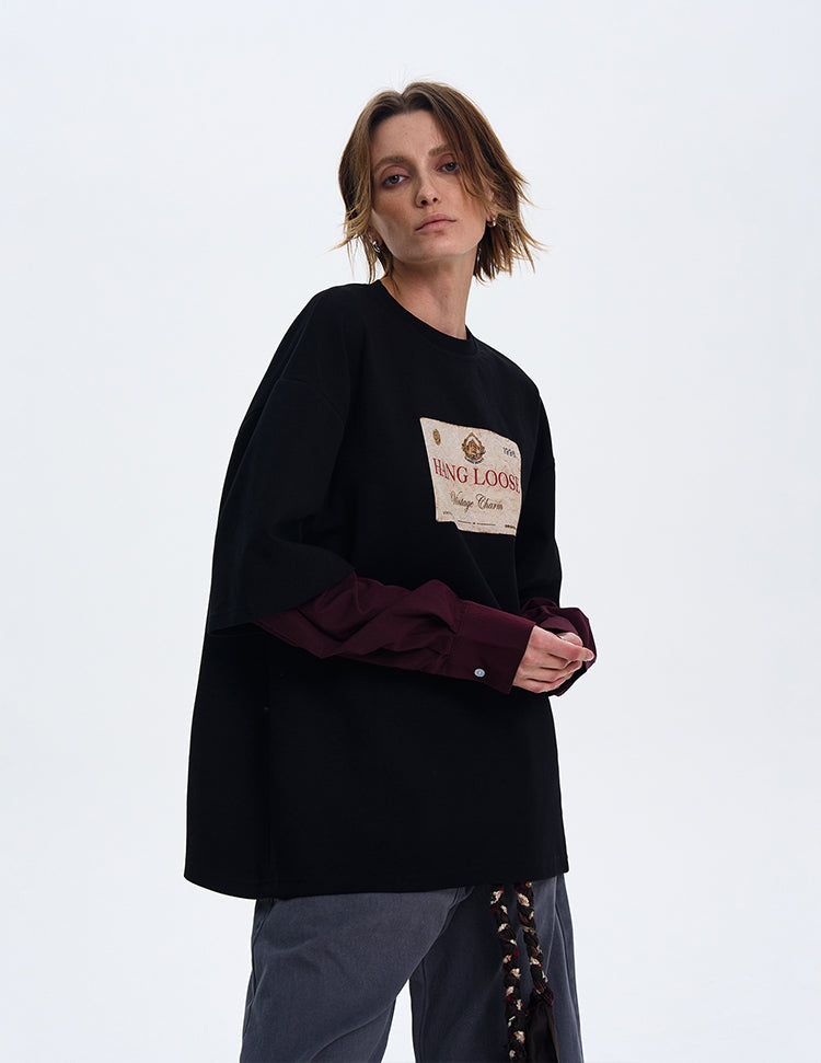 MADWITCH COUPLE’S CASUAL LONG-SLEEVE SHIRT #T555