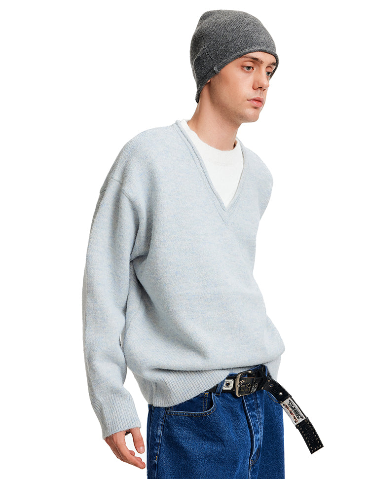 MADWITCH FAUX LAYER KNIT #68952