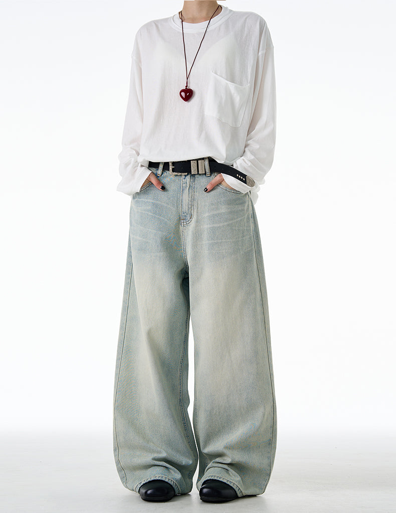 MADWITCH RELAXED WIDE-LEG DENIM #CK9619