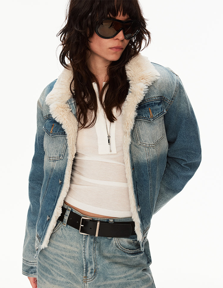 MADWITCH WASHED DENIM JACKET #DY3013