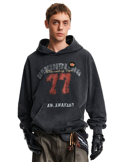 MADWITCH VINTAGE LOGO HOODIE #25119