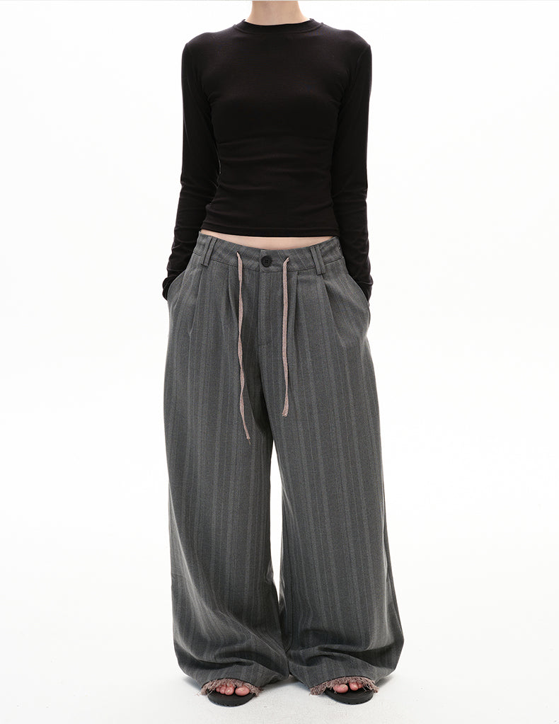 MADWITCH STRIPE DRAW PANTS #C925