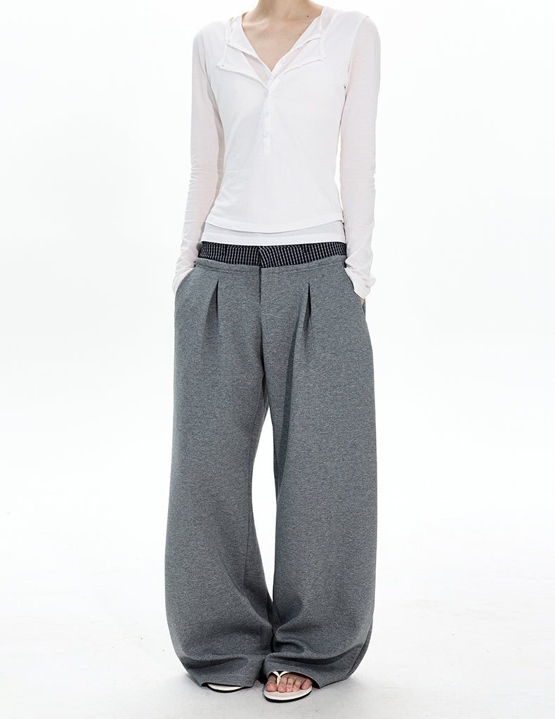 MADWITCH PATCH PLAID PANTS #C967