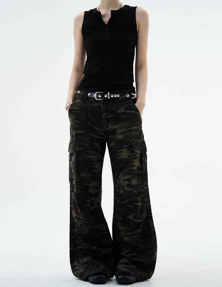 MADWITCH VINTAGE CAMO WORKWEAR #A595