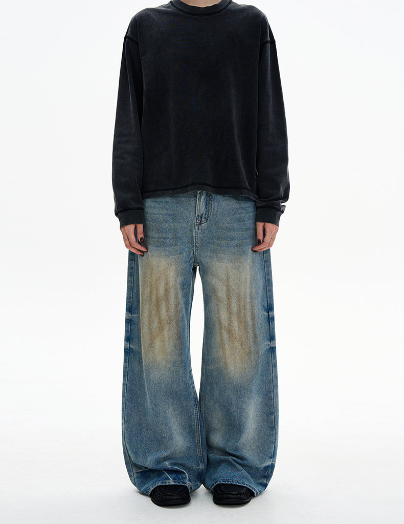 MADWITCH DIRTY STRAIGHT DENIM #9940