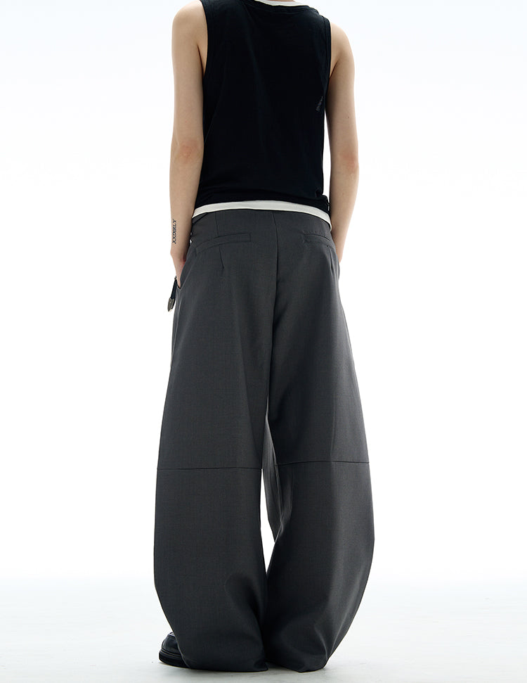 MADWITCH WIDE LEG BAGGY SUIT PANTS #CK6680