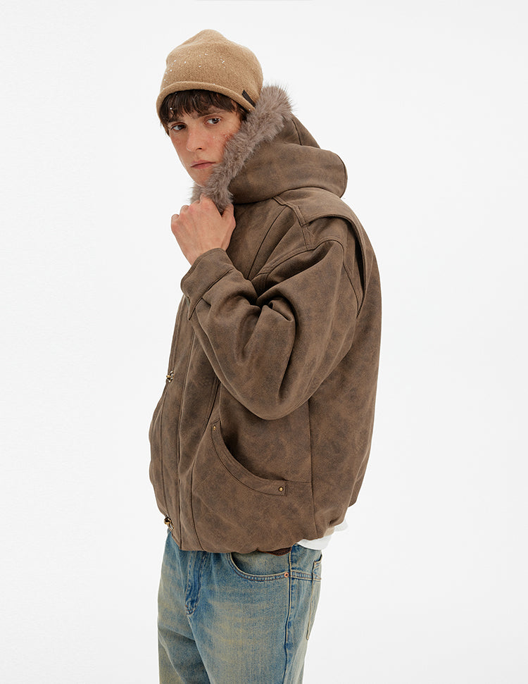 MADWITCH VINTAGE METAL BUTTON PARKA JACKET #990910