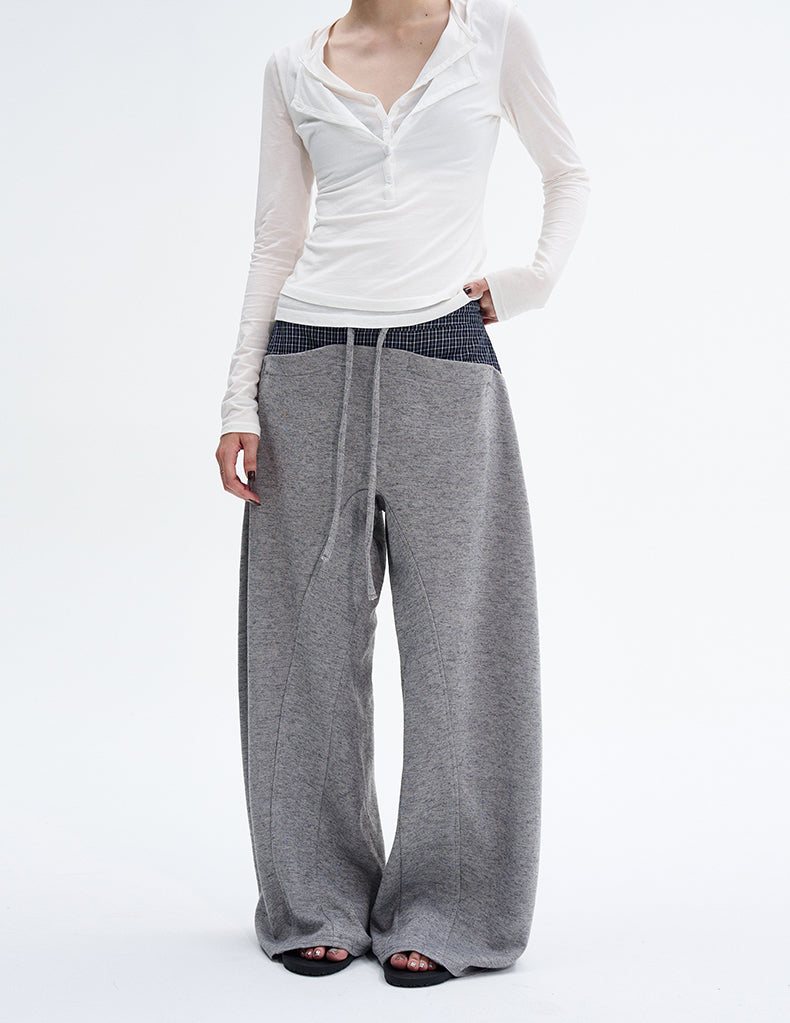 MADWITCH PATCH PLAID PANTS #C963