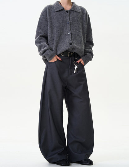 MADWITCH BLADE-CUT RELAXED TROUSERS #NR7182