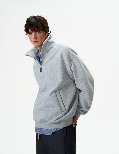 MADWITCH HIGH-NECK WINDPROOF SWEATSHIRT #0189