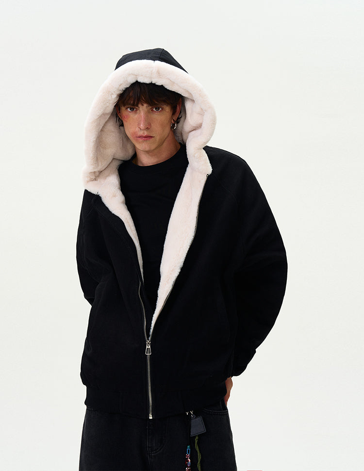 MADWITCH FLEECE-LINED WARM PADDED JACKET #M24279