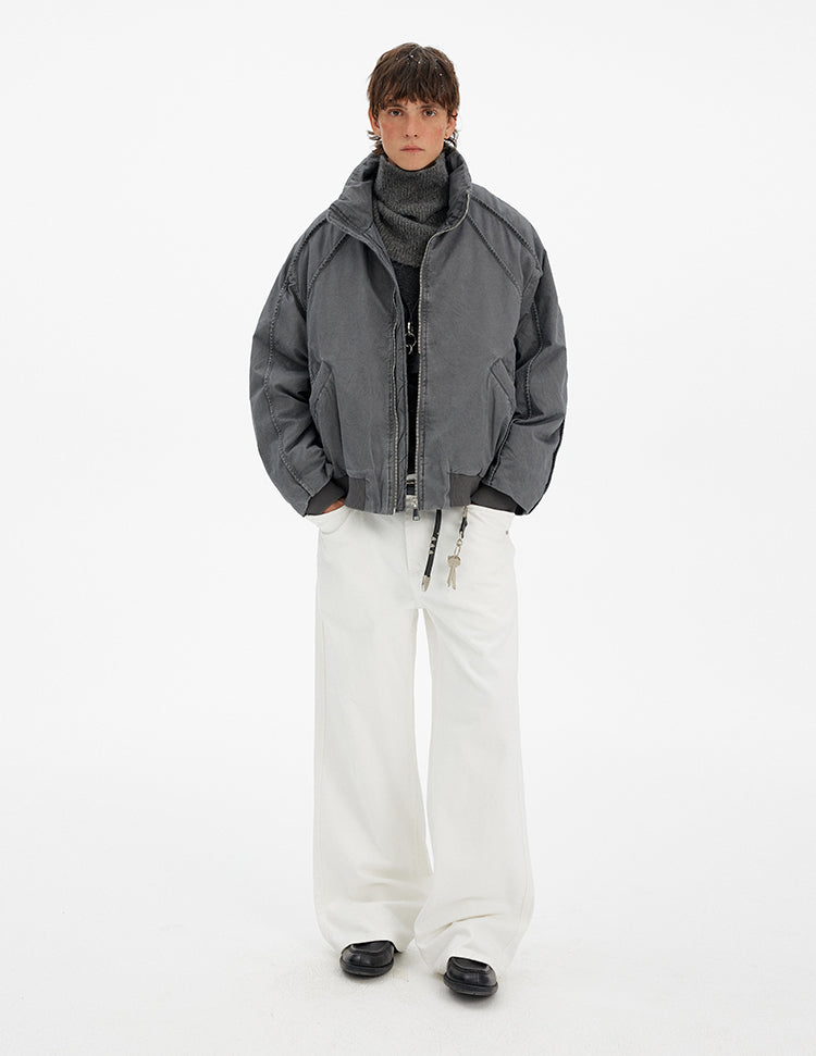 MADWITCH DECONSTRUCTED PUFFER DOWN JACKET #7732