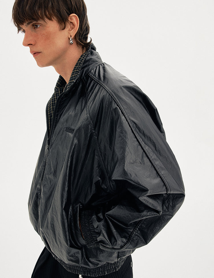 MADWITCH REVERSIBLE CHECK COAT #CW1281