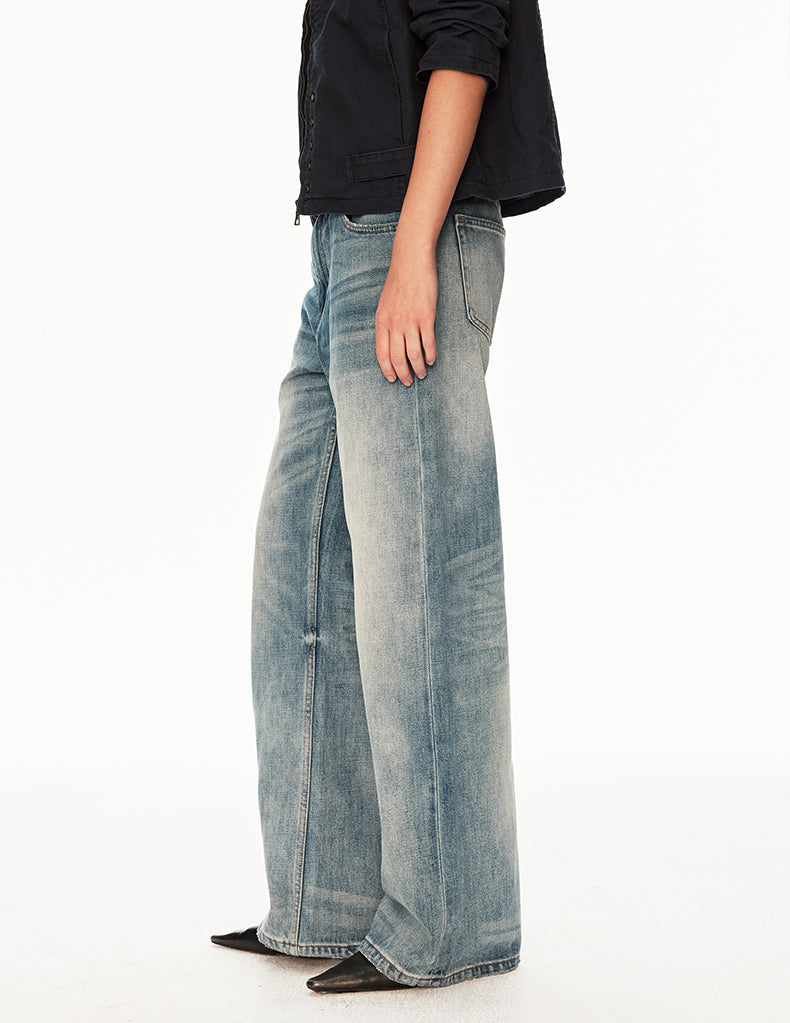 MADWIT FADED WASH JEANS #GP5555