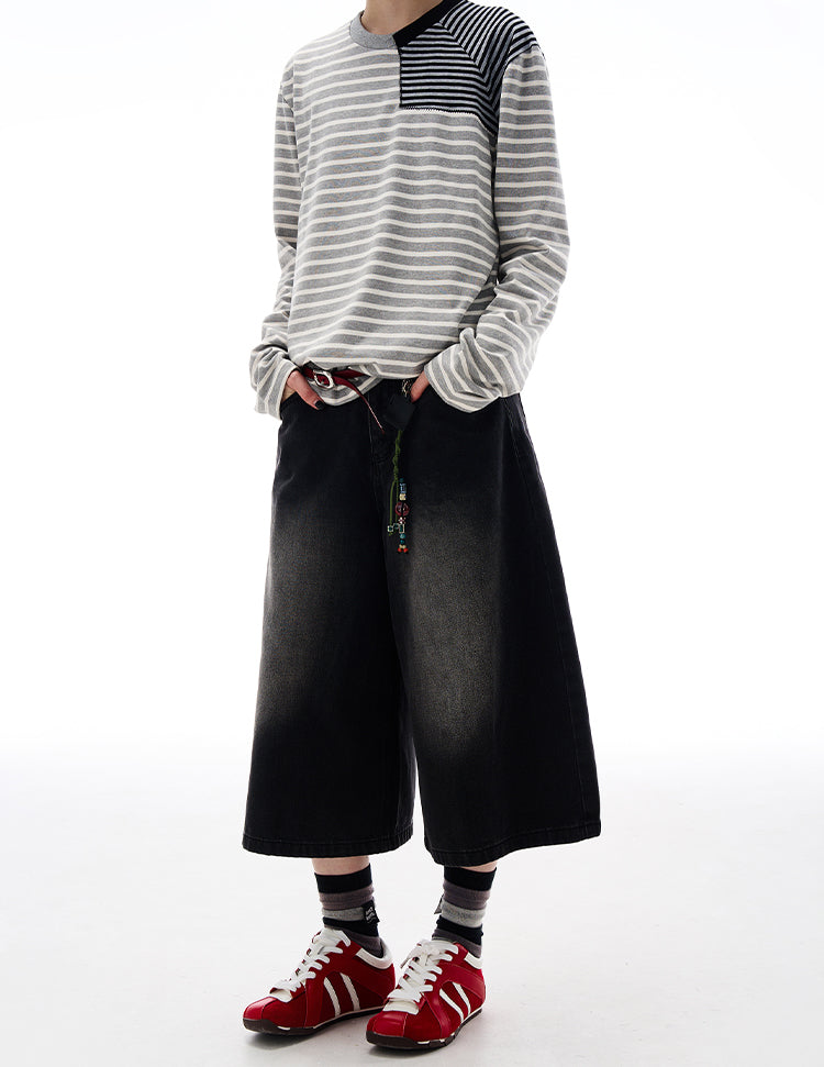 MADWITCH BOOTCUT GENDERLESS CROP JEANS #WHOA099