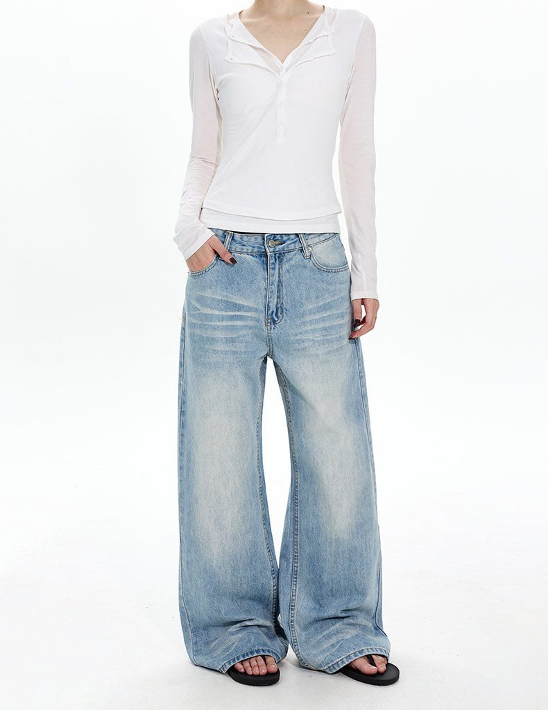 MADWITCH LIGHT WASH DENIM #G6465
