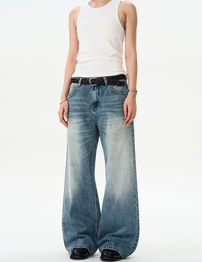 MADWITCH LOOSE WASHED JEANS #CK9375