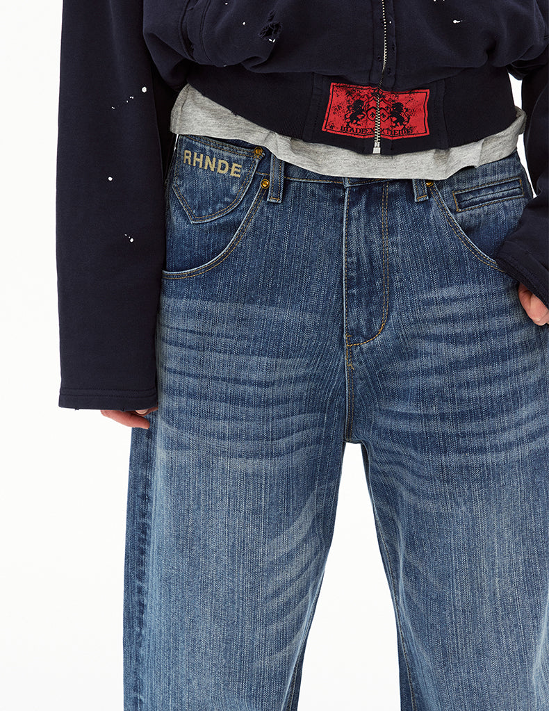 MADWIT VINTAGE BAMBOO JEANS #L0155