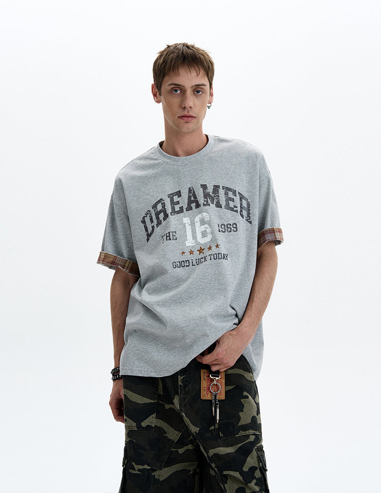 MADWITCH CONTRAST SLEEVE TEE #990511