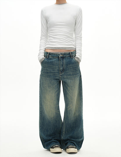 MADWITCH VINTAGE STRAIGHT DENIM #CK5525