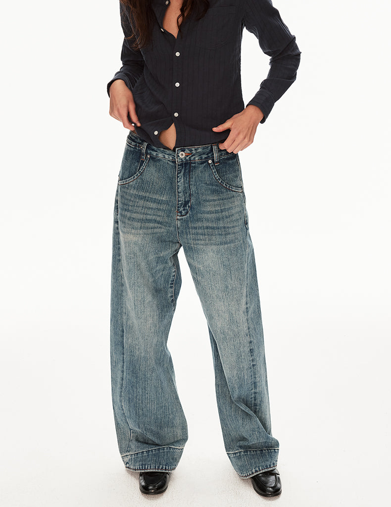 MADWIT STRAIGHT LEG JEANS #GPC5526