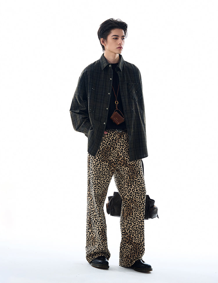 MADWITCH SPRING PLAID SHIRT #CS99