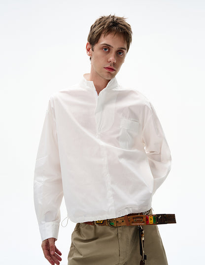 MADWITCH UNISEX HALF-ZIP PULLOVER SHIRT #C248Q25