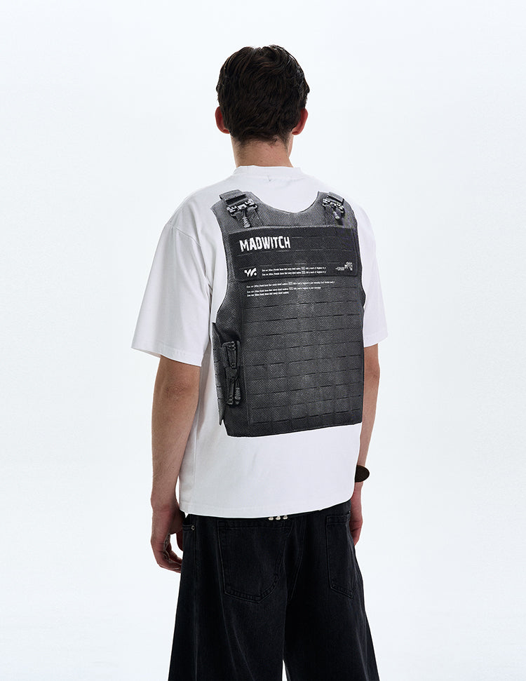 MADWITCH ORIGINAL TACTICAL VEST T-SHIRT #MD4190