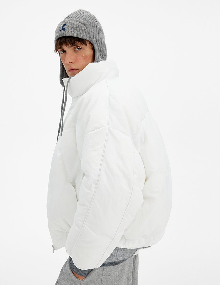 MADWITCH ATMOSPHERIC WHITE PUFFER JACKET #AW25115