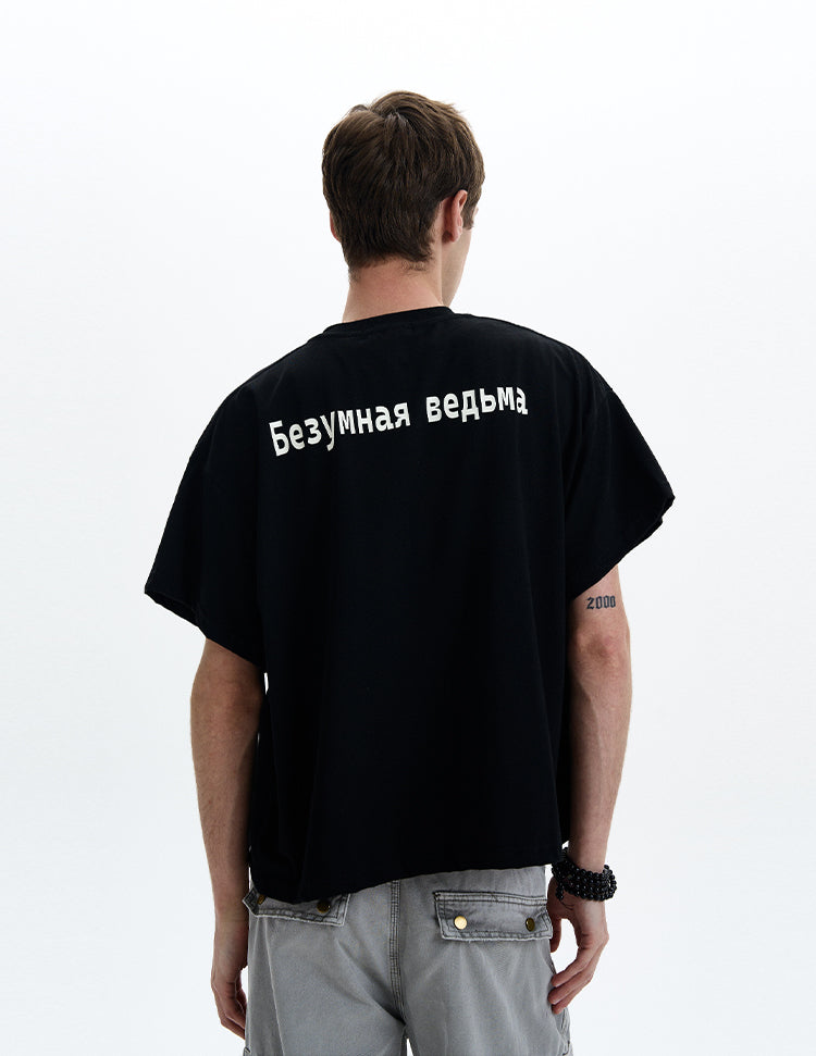 MADWITCH MINIMAL BASIC TEE #MD4185