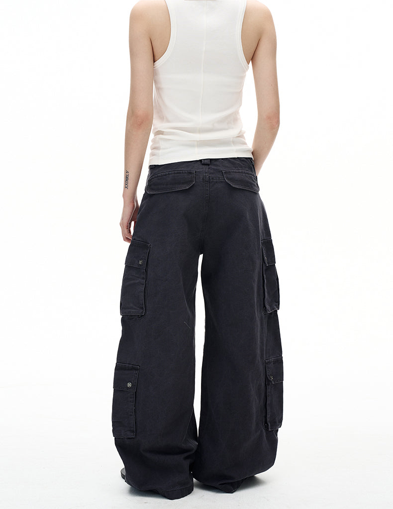 MADWITCH VINTAGE MULTI-POCKET CARGO #L5813